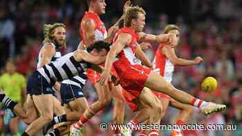 Swans duo charged by AFL match review - Western Advocate