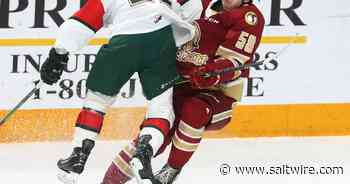 Unwelcome visitors from Bathurst wear down Mooseheads in first game of doubleheader - Saltwire