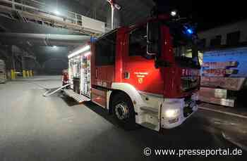 FW Stockach: Brand in einem Aluminium-Recycling-Betrieb