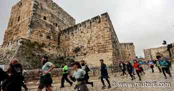 Ukrainian refugee wins Jerusalem marathon - Reuters