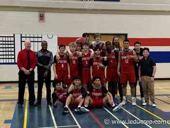 Spartans senior boys' basketball go 2–1 at ASAA Provincial Championships - Leduc Representative