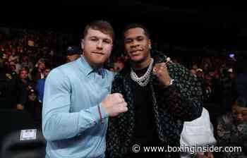 Devin Haney Tabs Canelo Alvarez As The Best Fighter In The World | BoxingInsider.com - BoxingInsider.com