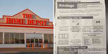 Home Depot Responds After 'Unpacking Privilege' Sign At 'Woke' Calgary Store Goes Viral - Narcity Canada