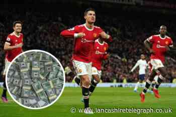 Cristiano Ronaldo makes the average UK workers yearly salary in 4 hours