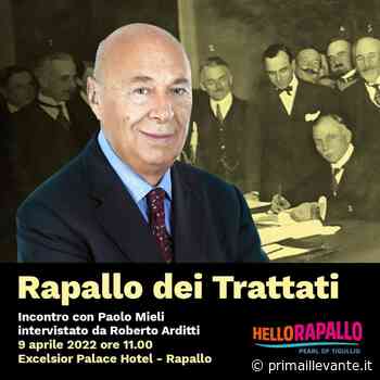 Rapallo città dei Trattati, arriva lo storico Paolo Mieli - Prima il Levante