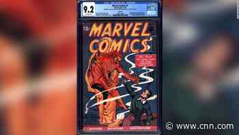 Rare 'pay copy' of Marvel's first comic book sells for $2.4 million
