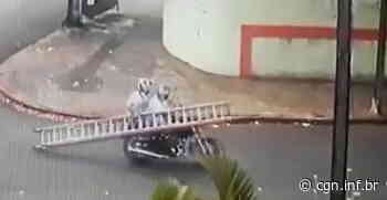 Câmera flagra furto de escada em Apucarana; veja - CGN