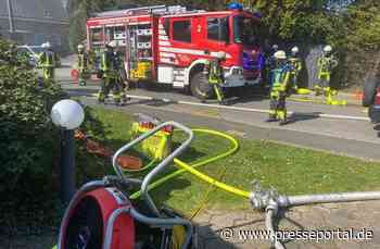 FW-BO: Kellerbrand Lupinenweg in Bochum Stiepel