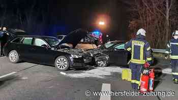 Bebra: Vorfahrt missachtet und in Audi gekracht – Straße nach Unfall voll gesperrt - hersfelder-zeitung.de
