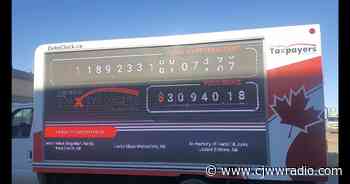 CTF's national debt clock makes a stop in Saskatoon - CJWW