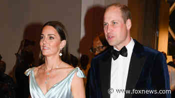 Kate Middleton stuns in icy blue gown during final leg of Caribbean tour in the Bahamas with Prince William