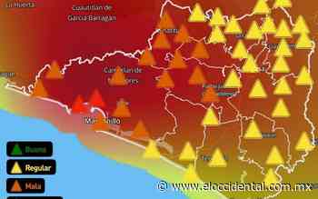 Califica BreezoMeter de muy mala la calidad de aire en Manzanillo - El Occidental