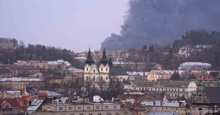 Schwerer Luftangriff auf ukrainische Großstadt Lwiw