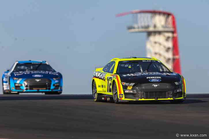 Ryan Blaney recovers from spin to put Ford on pole at COTA