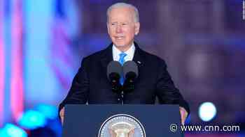 Warsaw: Biden delivers a message to Ukraine amid its war with Russia: 'We stand with you. Period.'