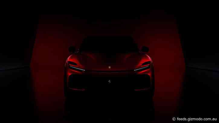 Ferrari Has Crumbled and Confirmed Its SUV Is Coming
