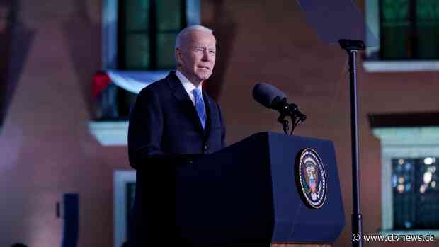 Biden on Russia's Putin: 'This man cannot remain in power'