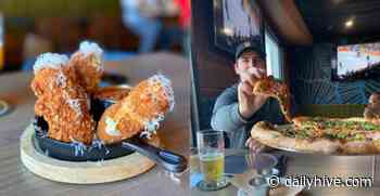 Edmonton's newest pizza spot has HUGE mozza sticks and massive slices | Dished - Daily Hive