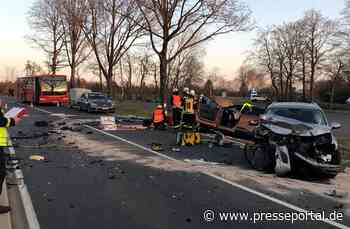 POL-AC: Schwerer Verkehrsunfall bei Fringshaus