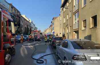 FW Düren: +++Küchenbrand konnte schnell gelöscht werden +++