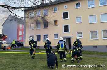 FW-MK: Zwei Personen bei Wohnungsbrand verletzt