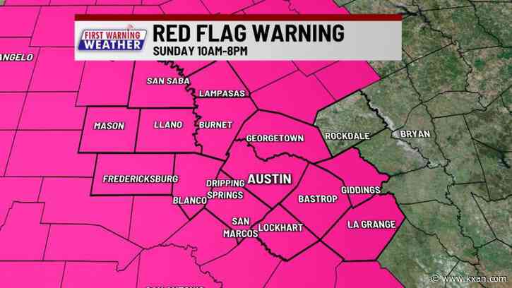 After record heat Saturday, fire danger continues into Sunday