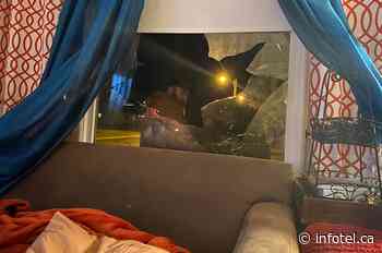 Osoyoos woman struck by chunk of concrete while asleep with children in living room | iNFOnews | Thompson-Okanagan's News Source - iNFOnews