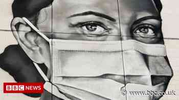 Covid: Hull Eye Hospital tribute mural completed - BBC