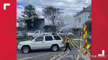 Autobody shop seriously damaged in fire in Norfolk