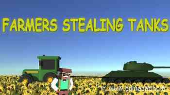 Le jeu Farmers Stealing Tanks vous permet de voler des chars russes avec un tracteur ukrainien, mais aussi de soutenir l'Ukraine en faisant des dons pour les orphelins - GQ Magazine