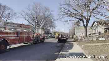 Minneapolis firefighter injured by smoke explosion while responding to house fire