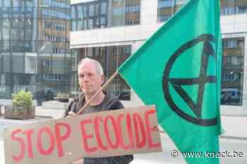 Kleinschalige klimaatactie in Brussel in de marge van EU-top - Knack.be