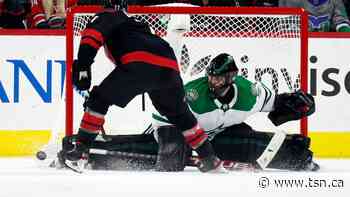 Wedgewood wins debut as Stars top Hurricanes in shootout - TSN
