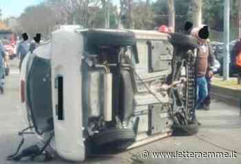 Incidente in via Catania, coinvolte sette auto - Lettera Emme