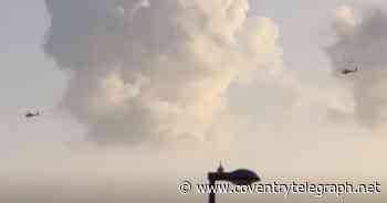 Apache helicopters spotted in skies over Solihull - Coventry Live