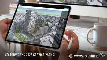 Service Pack 3 für Vectorworks 2022 erschienen