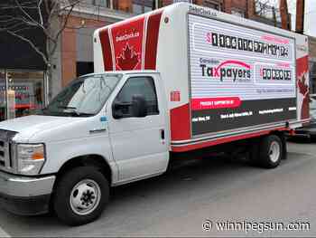 CTF's National Debt Clock tour touches down in Brandon, Winnipeg - Winnipeg Sun