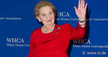 Frühere US-Außenministerin Madeleine Albright ist tot | Nachrichten aus aller Welt - Lippische Landes-Zeitung