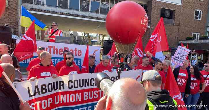 Unite suspends Coventry's Labour councillors over bitter binmen pay dispute - Coventry Live