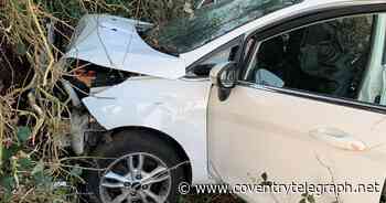 Four taken to hospital after crash on country lane near Coventry - Coventry Live
