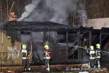 Brand in ehemaliger Lagerhalle - freiepresse.de