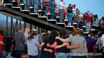 Mourners gather for a vigil for 6 girls killed in crash - Lethbridge News Now