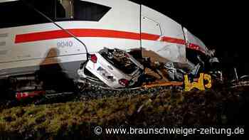 ICE fährt bei Peine ungebremst auf Auto