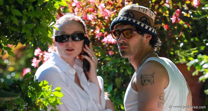 Joe Jonas & Sophie Turner Couple Up for Afternoon Walk in Beverly Hills