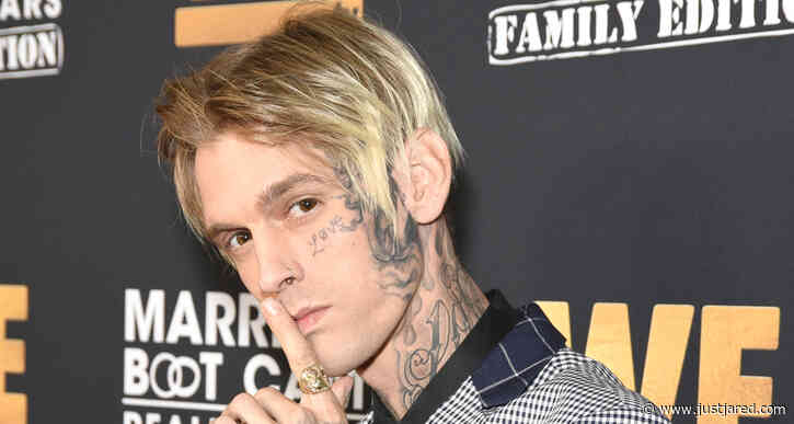 Aaron Carter Gets Butterfly Tattoo on His Face to Honor Late Sister Leslie