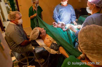 Casal de Capivari de Baixo tem trigêmeos de fertilização in vitro em hospital de Tubarão - Sul Agora