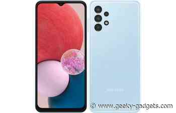 Samsung Galaxy A13 launched in India