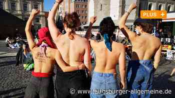 Demo in Augsburg: Protest für Frieden, Klima und gegen Sexualisierung