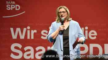 SPD-Wahlsiegerin Rehlinger: "Das Saarland hat Rot gewählt"
