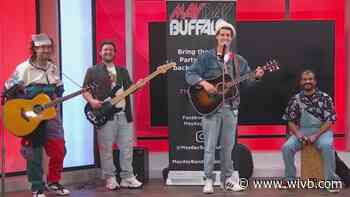 Mayday Buffalo performs on Wake Up! ahead of World's Largest '90s Party